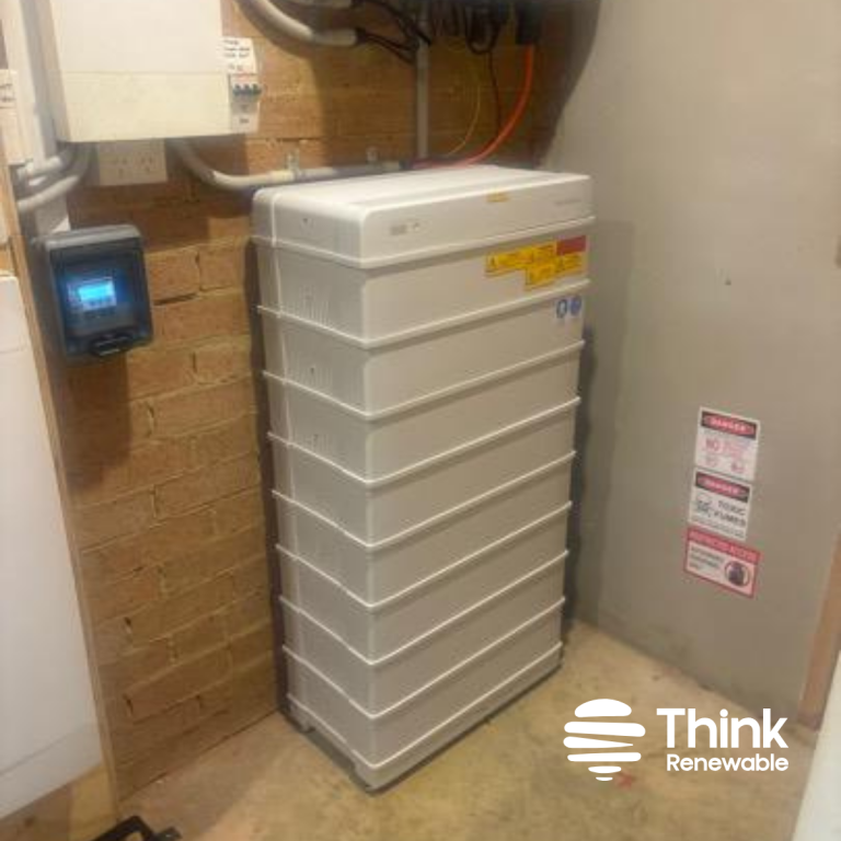 Solar Battery Installation