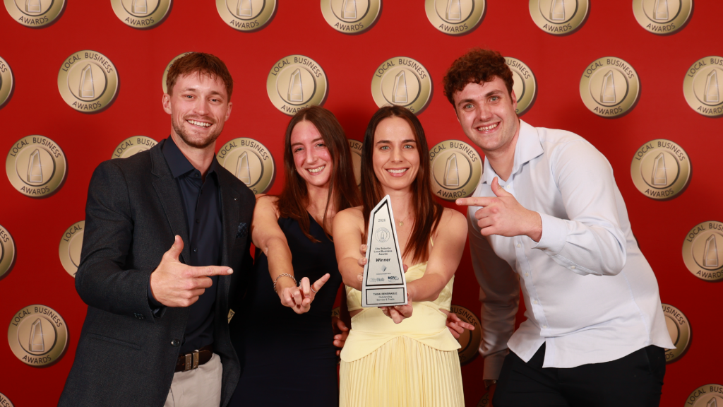 Think Renewable Wins Outstanding Service & Trade at 2026 Local Business Awards